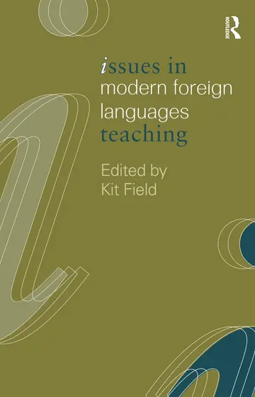 Cover of Issues in Modern Foreign Languages Teaching