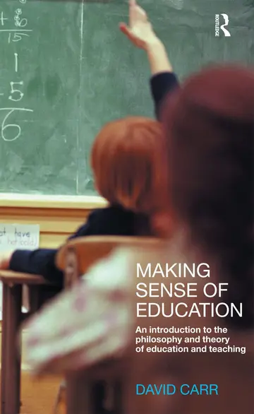 Cover of Making Sense of Education