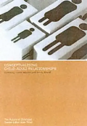 Cover of Conceptualising Child-Adult Relations