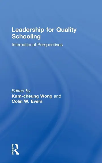 Cover of Leadership for Quality Schooling