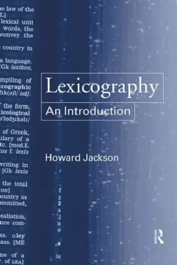 Cover of Lexicography