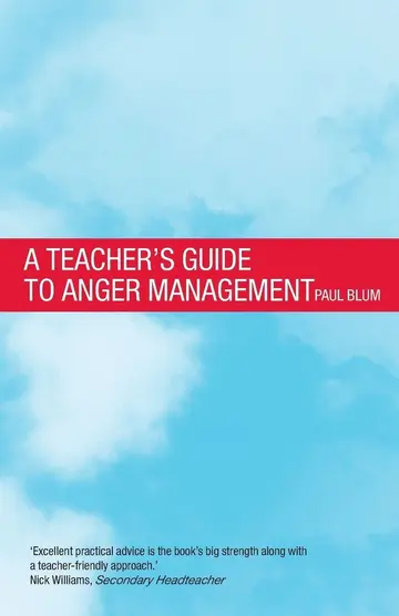 Cover of Teacher's Guide to Anger Management