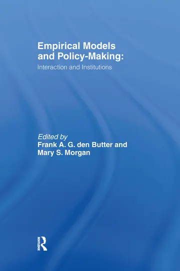 Cover of Empirical Models and Policy Making
