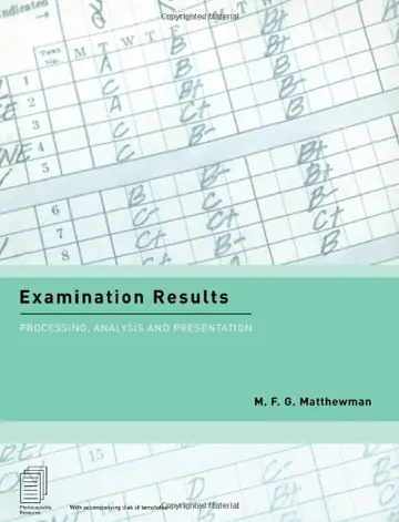 Cover of Examination Results