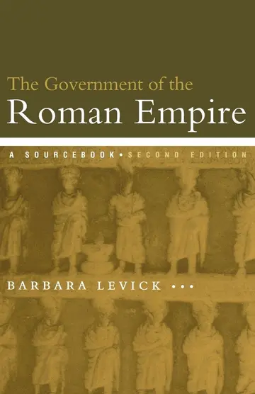 Cover of The Government of the Roman Empire