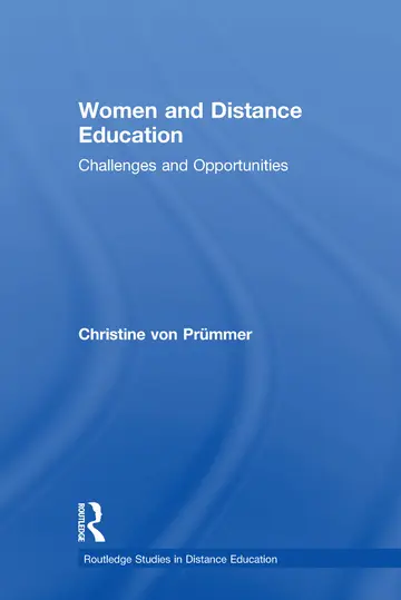 Cover of Women and Distance Education