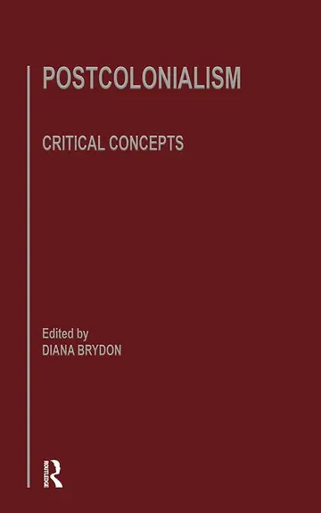 Cover of Postcolonlsm Crit Concepts V5