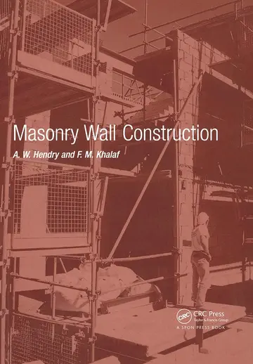 Cover of Masonry Wall Construction
