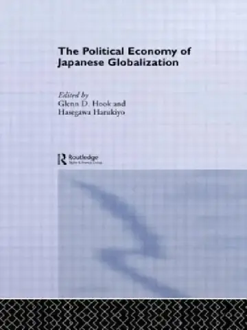 Cover of The Political Economy of Japanese Globalisation