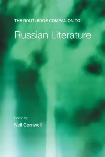 Cover of The Routledge Companion to Russian Literature