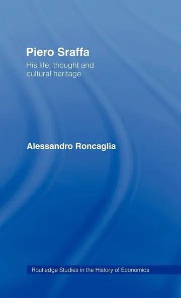 Cover of Piero Sraffa