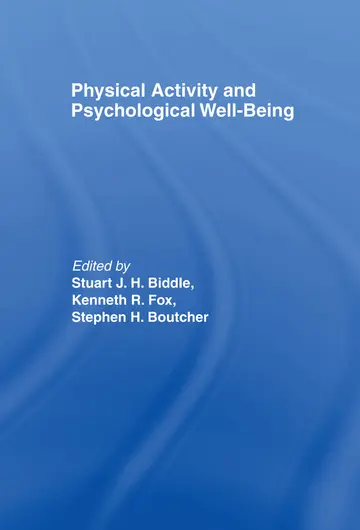 Cover of Physical Activity and Psychological Well-Being