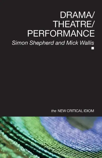 Cover of Drama/Theatre/Performance