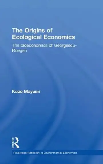 Cover of The Origins of Ecological Economics