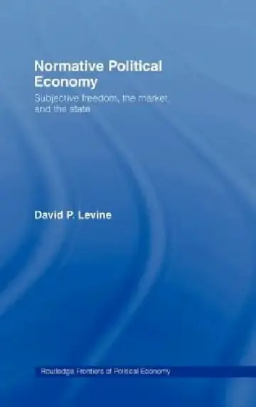Cover of Normative Political Economy