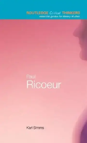 Cover of Paul Ricoeur