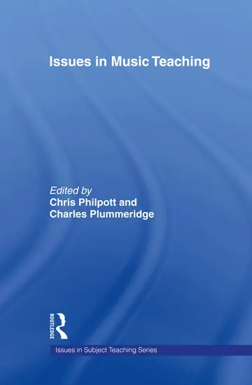 Cover of Issues in Music Teaching