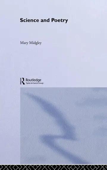 Cover of Science and Poetry