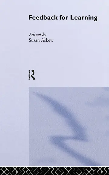 Cover of Feedback for Learning