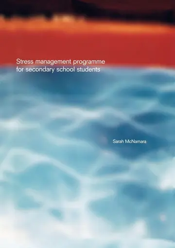 Cover of Stress Management Progrmme for Secondary School Students