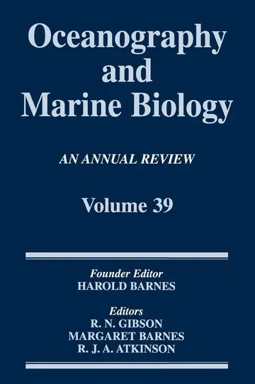 Cover of Oceanography and Marine Biology