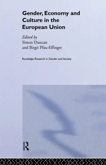 Cover of Gender, Economy, and Culture in the European Union