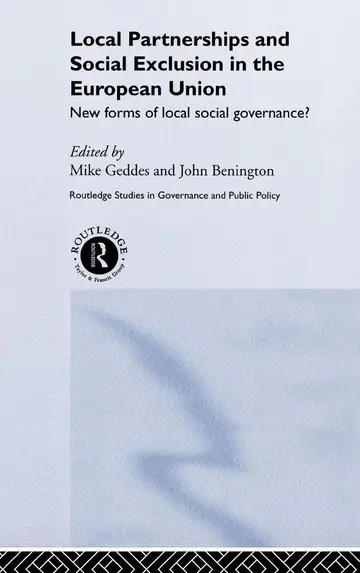 Cover of Local Partnerships and Social Exclusion in the European Union