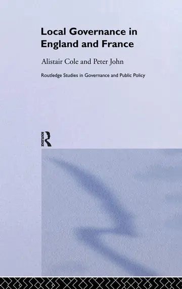 Cover of Local Governance in England and France