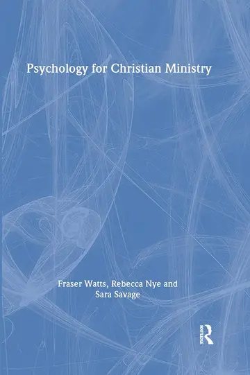 Cover of Psychology for Christian Ministry
