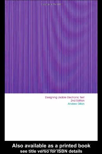 Cover of Designing Usable Electronic Text