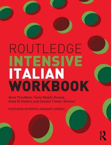 Cover of Routledge Intensive Italian Workbook