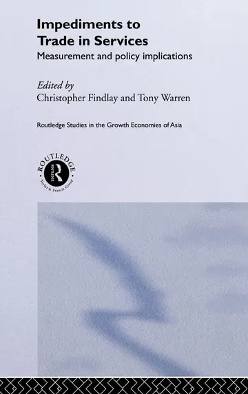 Cover of Impediments to Trade in Services