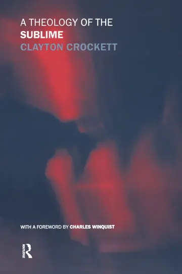 Cover of A Theology of the Sublime