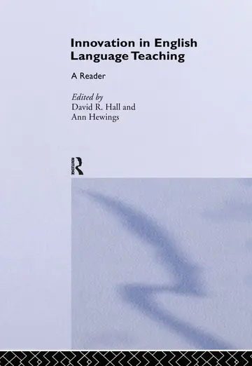 Cover of Innovation in English Language Teaching