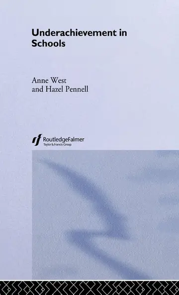 Cover of Underachievement in Schools