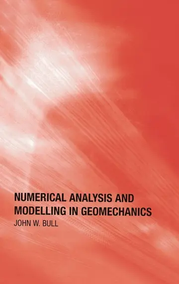 Cover of Numerical Analysis and Modelling in Geomechanics