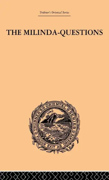 Cover of The Milinda-questions