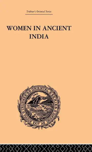 Cover of Women in Ancient India