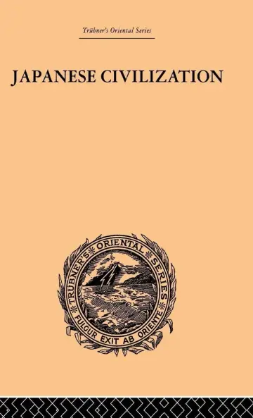Cover of Japanese Civilization, Its Significance and Realization