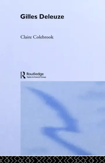 Cover of Gilles Deleuze