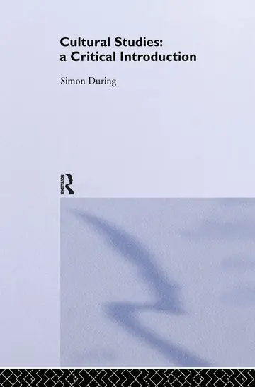 Cover of Cultural Studies
