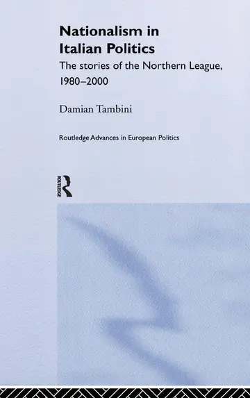 Cover of Nationalism in Italian Politics