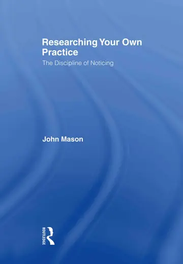 Cover of Researching Your Own Practice