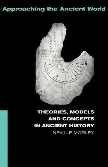 Cover of Theories, Models, and Concepts in Ancient History