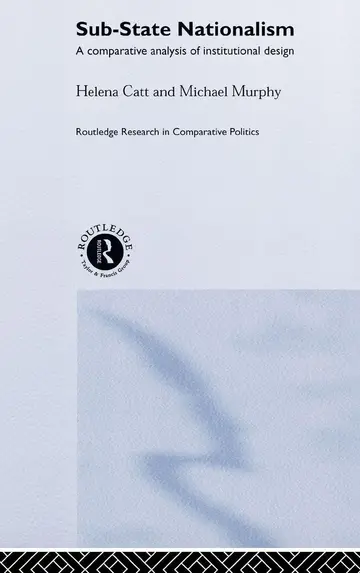 Cover of Sub-State Nationalism