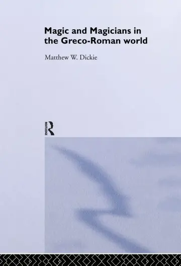 Cover of Magic and Magicians in the Greco-Roman World