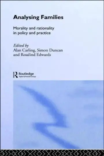 Cover of Analysing Families