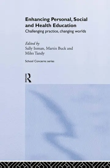 Cover of Enhancing Personal, Social and Health Education