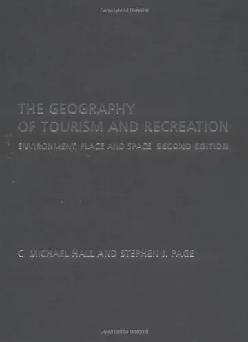 Cover of The Geography of Tourism and Recreation