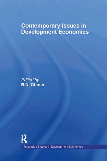 Cover of Contemporary Issues in Development Economics